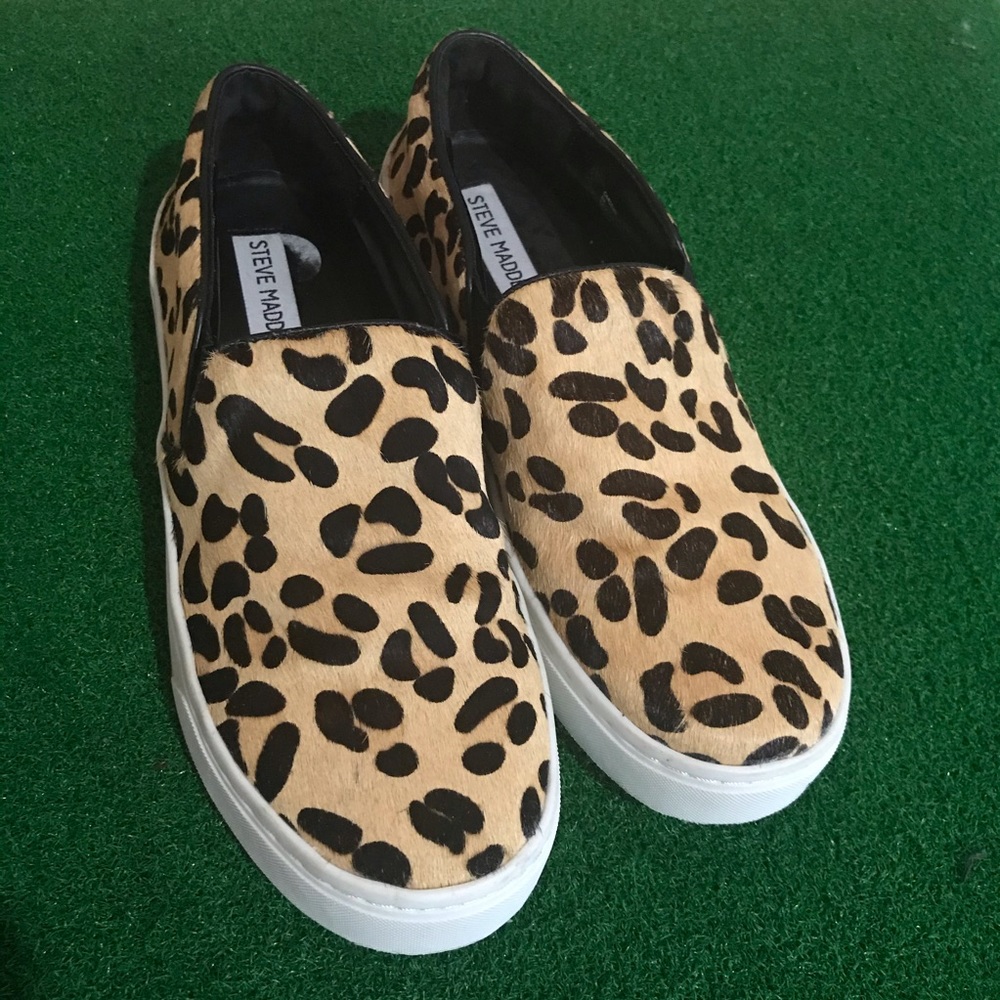 Steve Madden Gardenn Leopard Print Sz 8